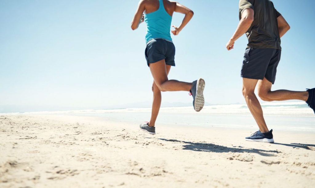 Running or exercising regularly