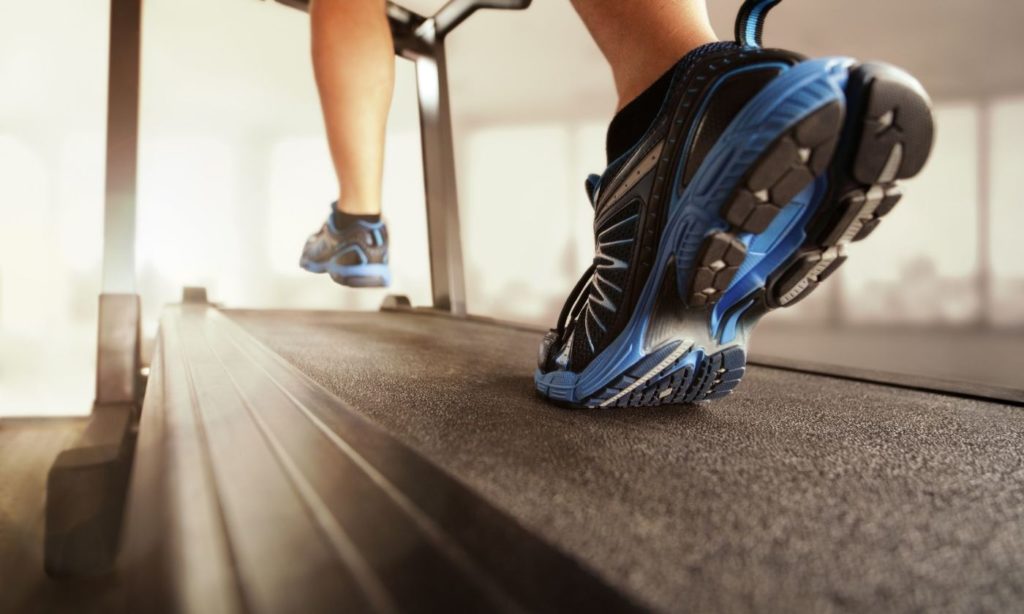 Try increasing the cadence in the treadmill