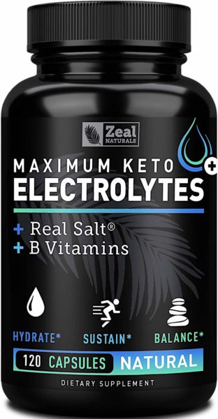 Zeal Naturals Maximum Keto Electrolytes - Best Keto Supplements of 2021