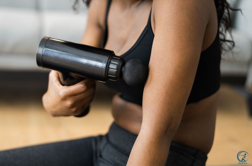A massage gun is a great way to speed up muscle recovery