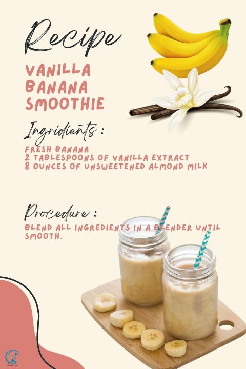 Vanilla Banana Smoothie Recipe is an excellent choice when is great  when Replacing Meals With Smoothies