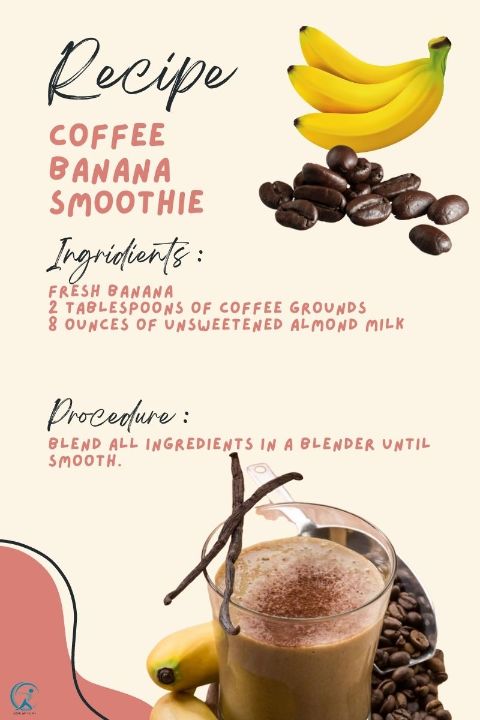 Coffee Banana Smoothie Recipe is great  when Replacing Meals With Smoothies