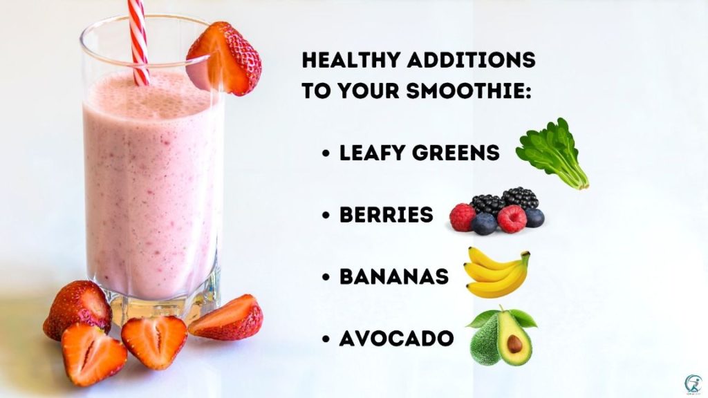 Choose healthy ingredients for your smoothies when you're Replacing Meals With Smoothies