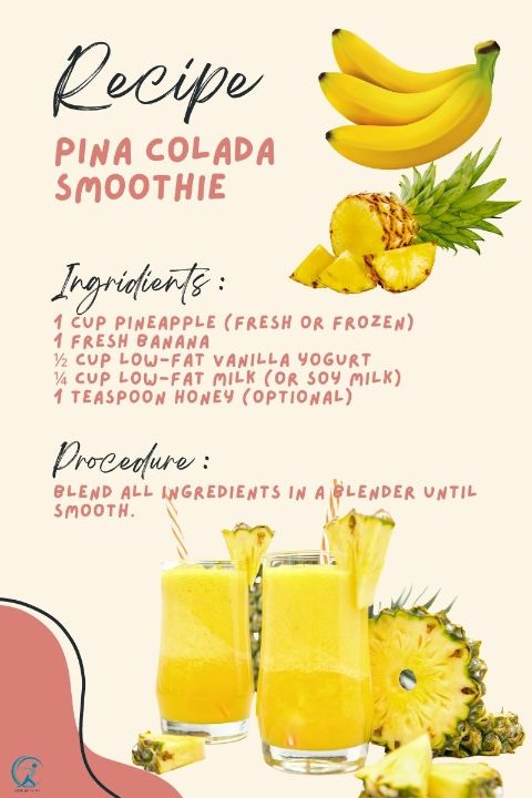 Pina Colada Smoothie Recipe
