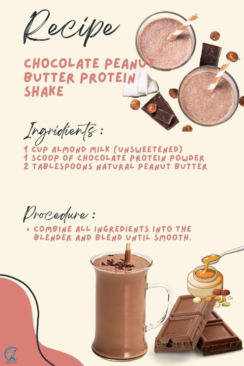 Chocolate Peanut Butter Protein Shake Recipe