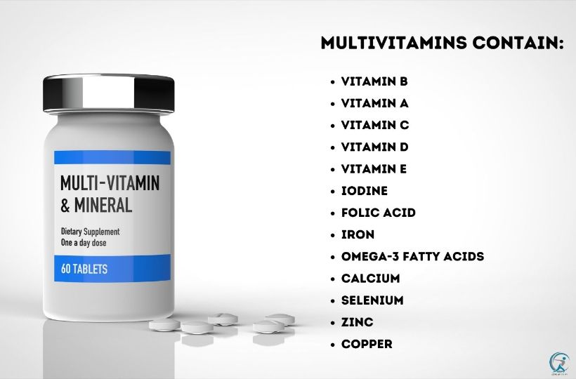 What does the Best multivitamin for women over 50 contain?