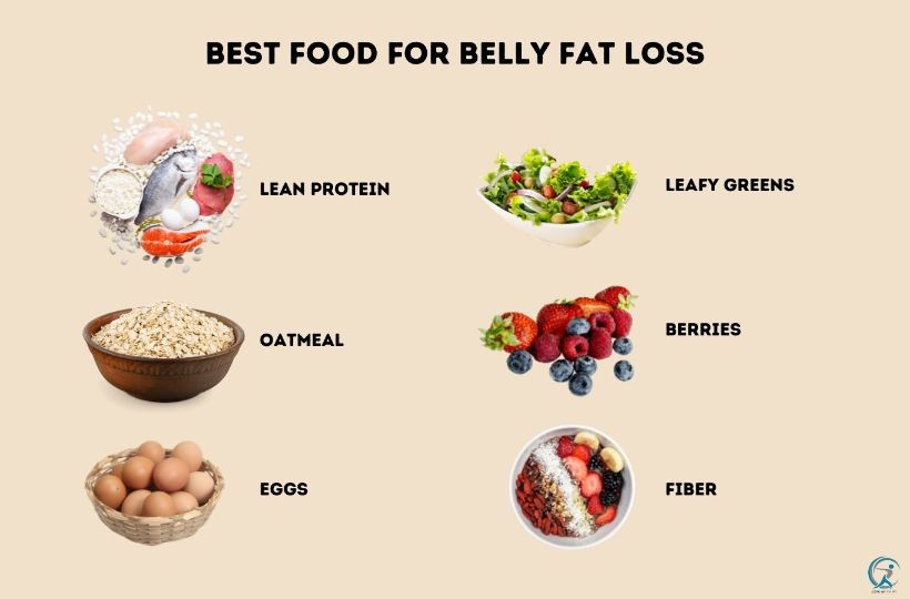 What is the best food for belly fat loss?