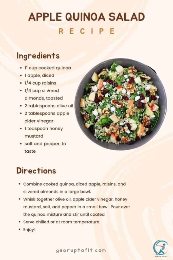 Apple Quinoa Salad Recipe