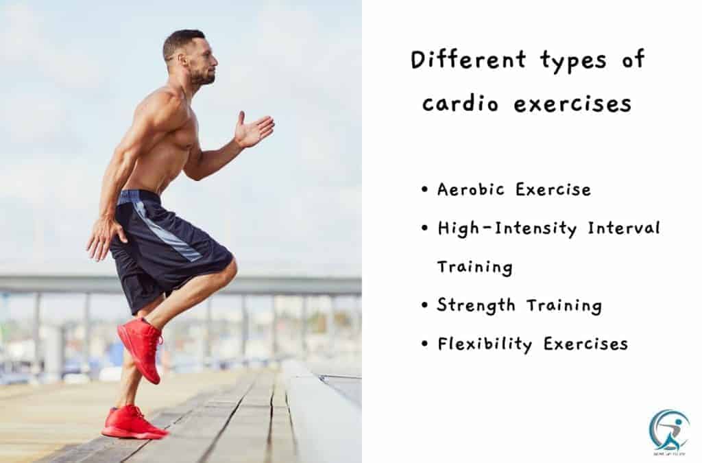 Different types of cardio exercises