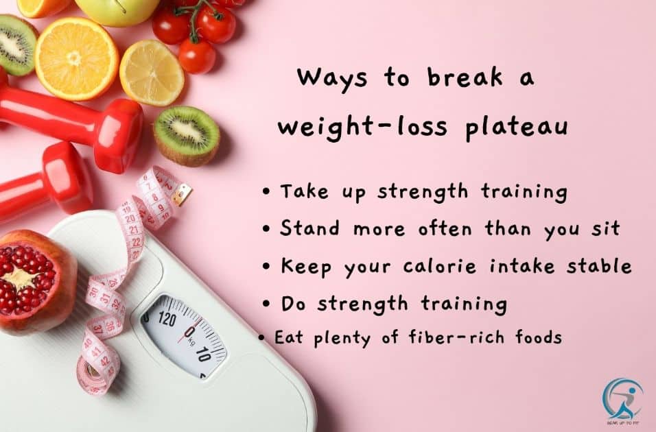 Ways to break a weight-loss plateau