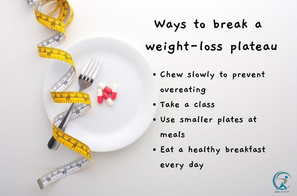 How to overcome a weight loss plateau