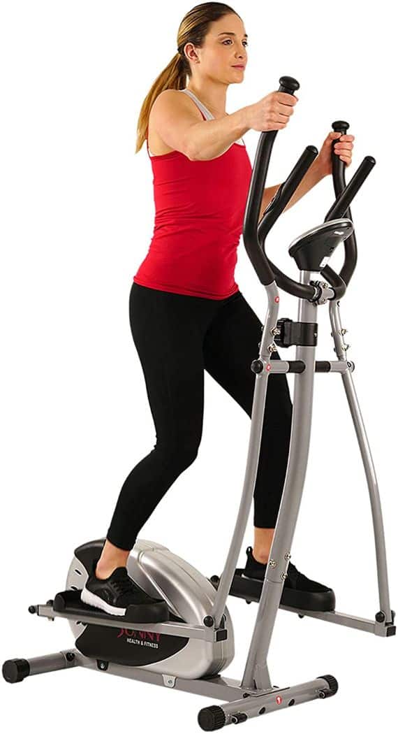 Sunny Health & Fitness Essentials Series Elliptical Machine Cross Trainer