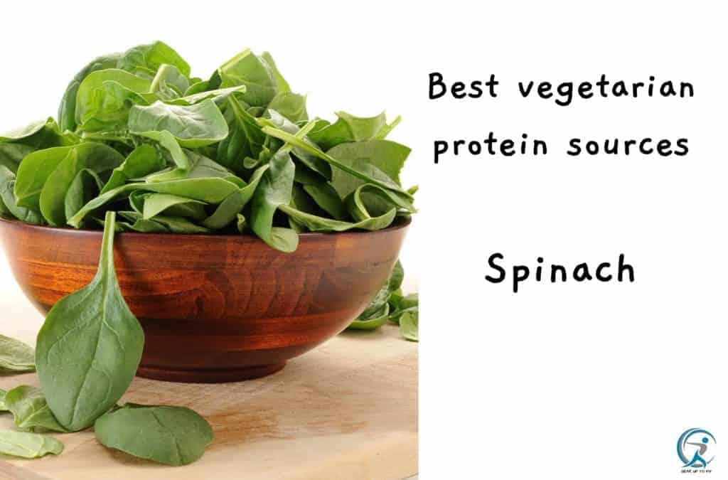 Best Vegetarian Protein Sources - Spinach