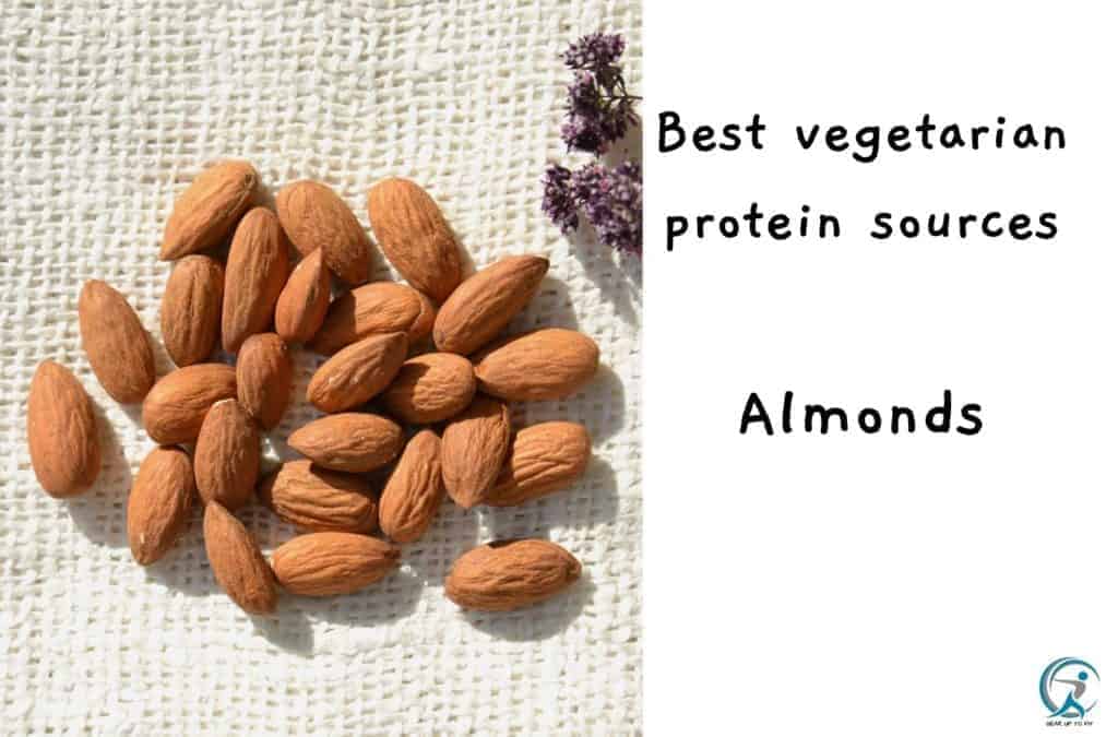 Best Vegetarian Protein Sources - Almonds