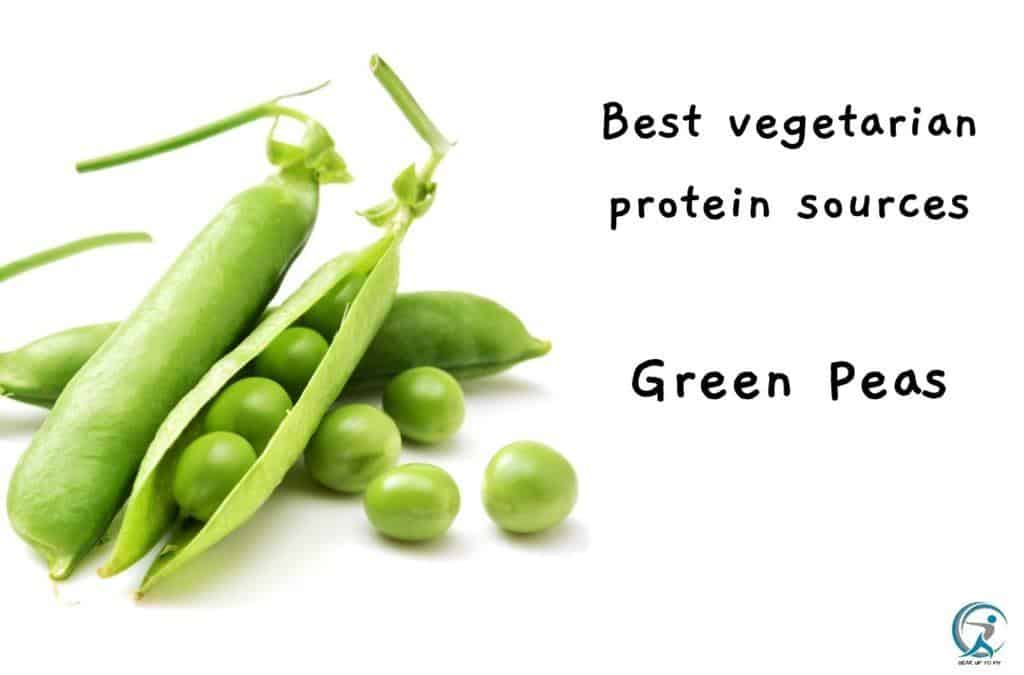 Best Vegetarian Protein Sources - Green peas
