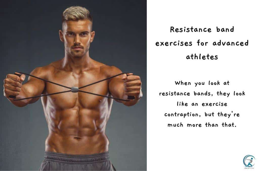 Resistance band exercises for advanced athletes