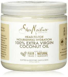 5. SheaMoisture 100% Extra Virgin Coconut Oil

