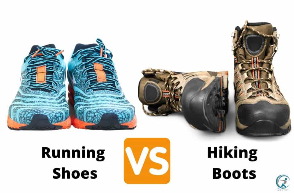 Compare hiking and trail running shoes.