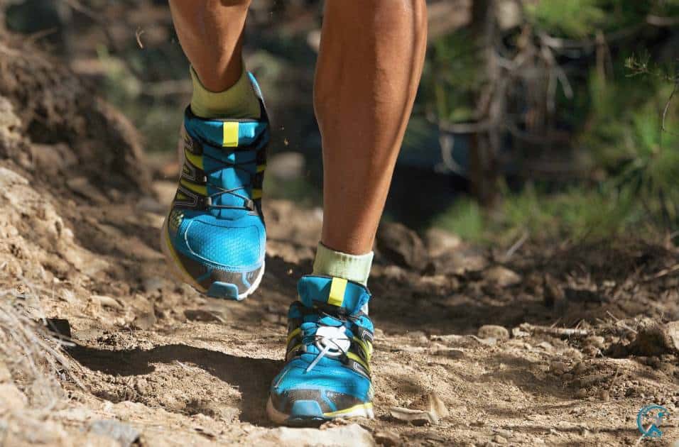 Wear trail running shoes for hiking.