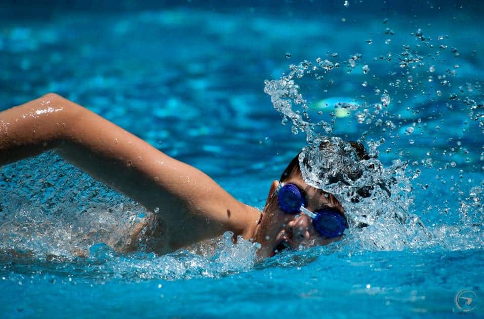If you're not a swimmer and want to get in shape, it might be a good idea to start with swimming. 