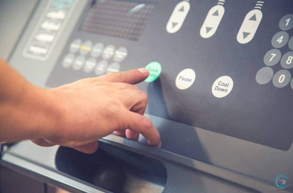 Adjust your treadmill speed settings to increase intensity.
