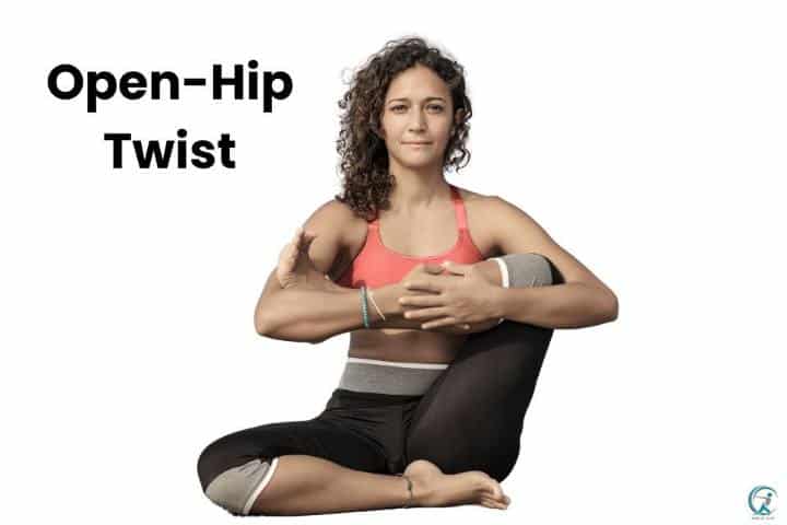 The Best Stretching Exercises For Weight Loss - Open hip twist