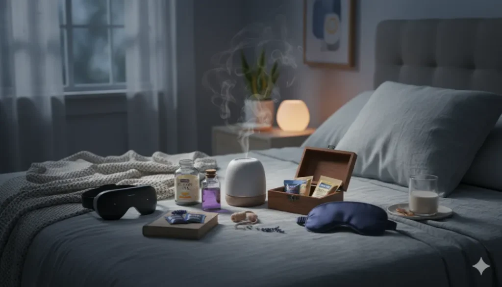 Best sleep aids for restful nights, featuring top-rated products for a peaceful slumber.