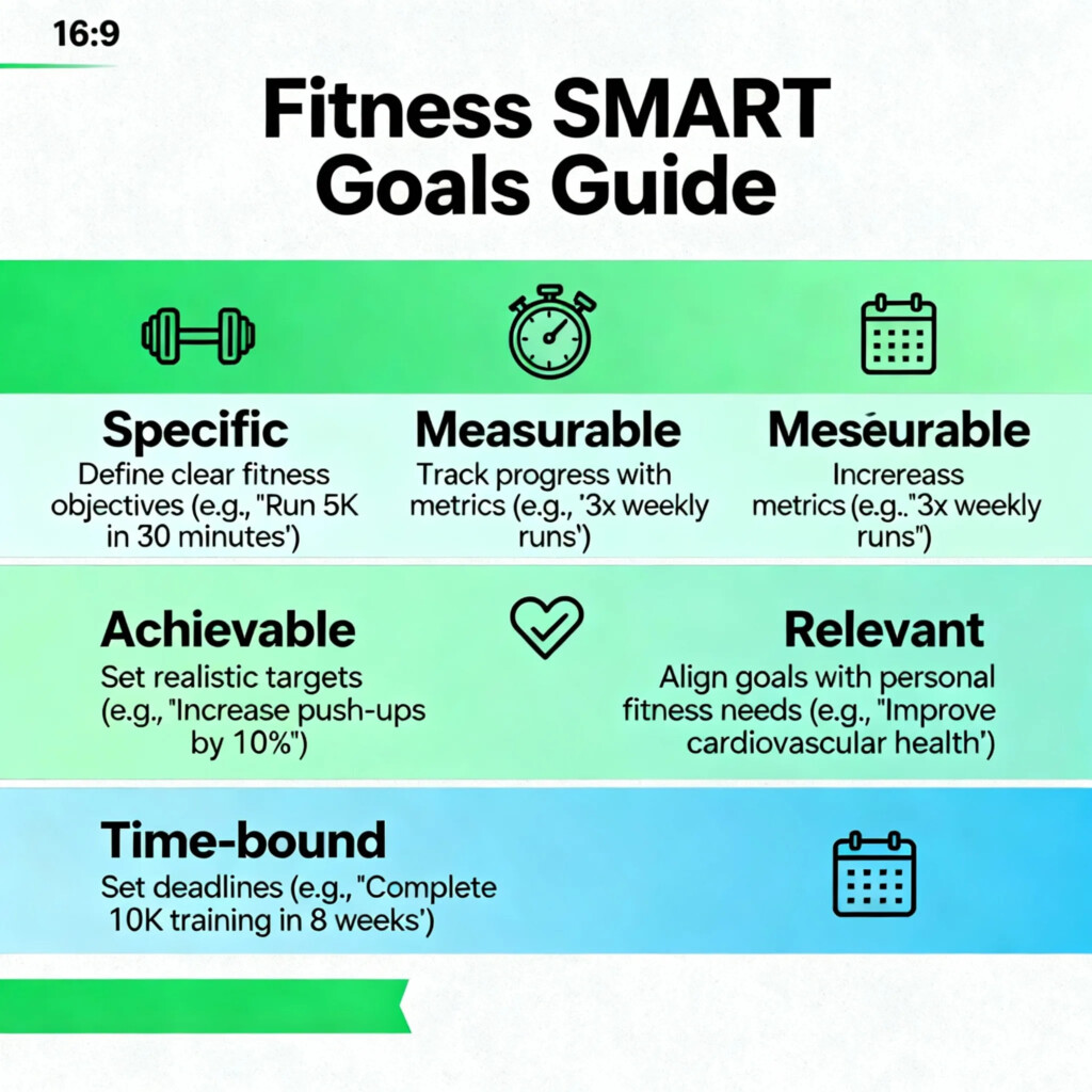 smart-goals-fitness Achieve your physical health goals with a proven plan and smart fitness strategies at Gear Up to Fit.