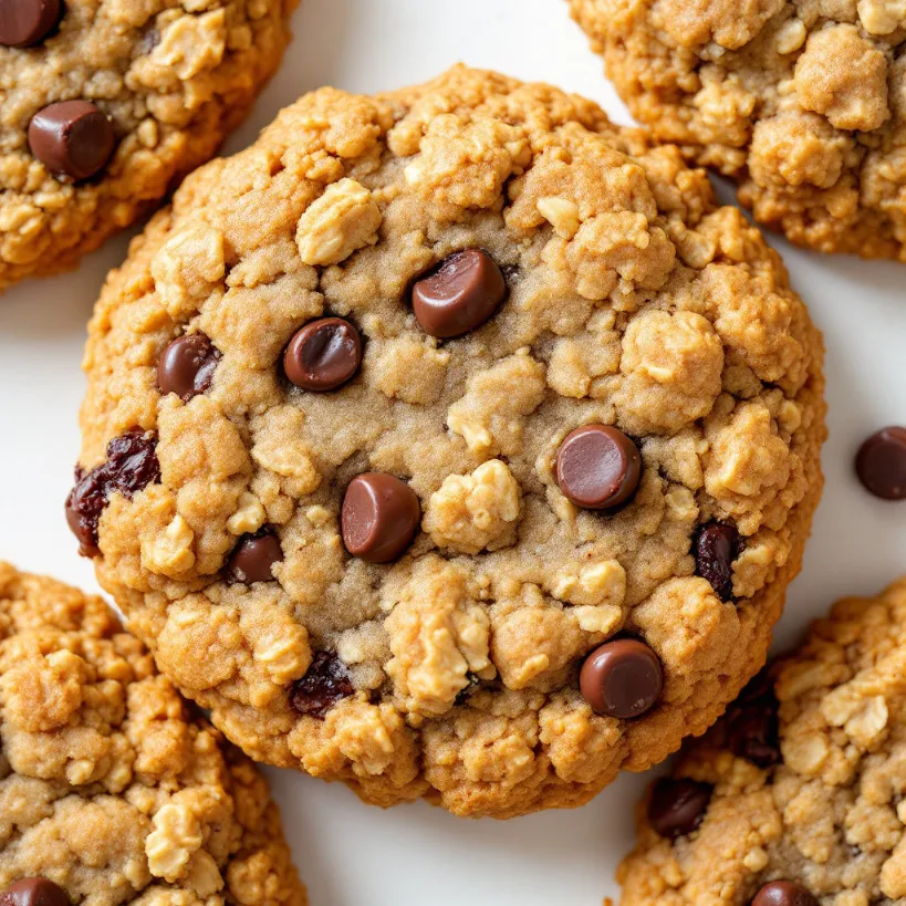 The Best Healthy Oatmeal Cookies: Chewy, Easy Recipe with Raisins and Chocolate Chips