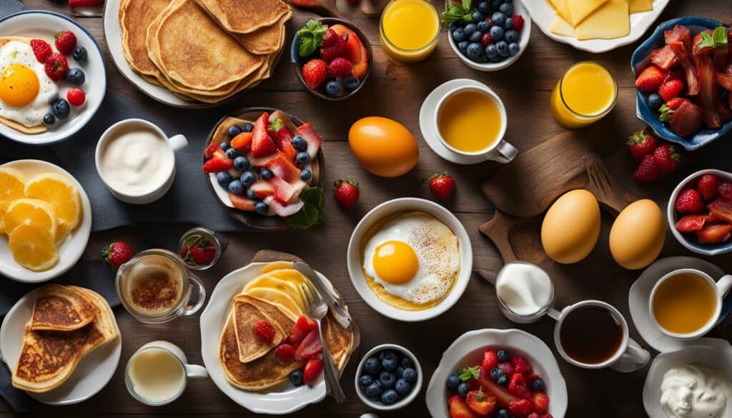 high calorie breakfast ideas
