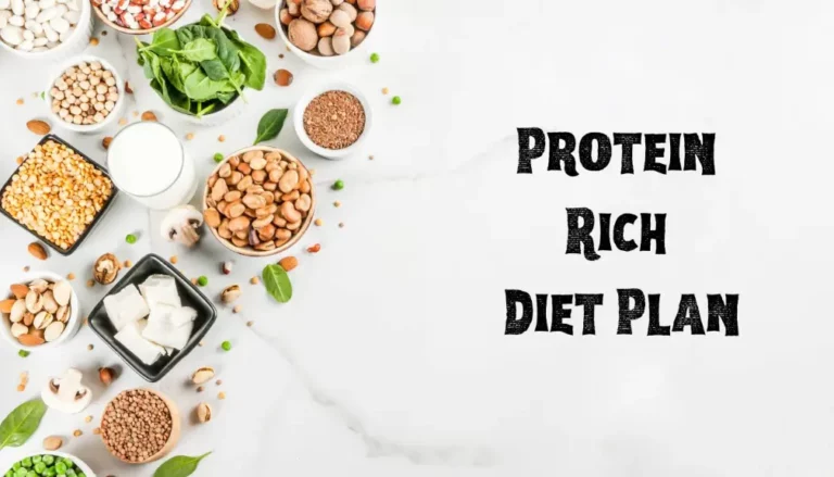 Protein Rich Diet Plan: Optimize Your Health and Fitness