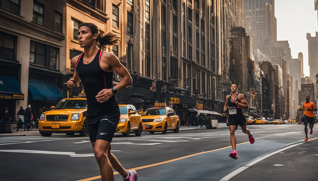 New York urban running New York urban running