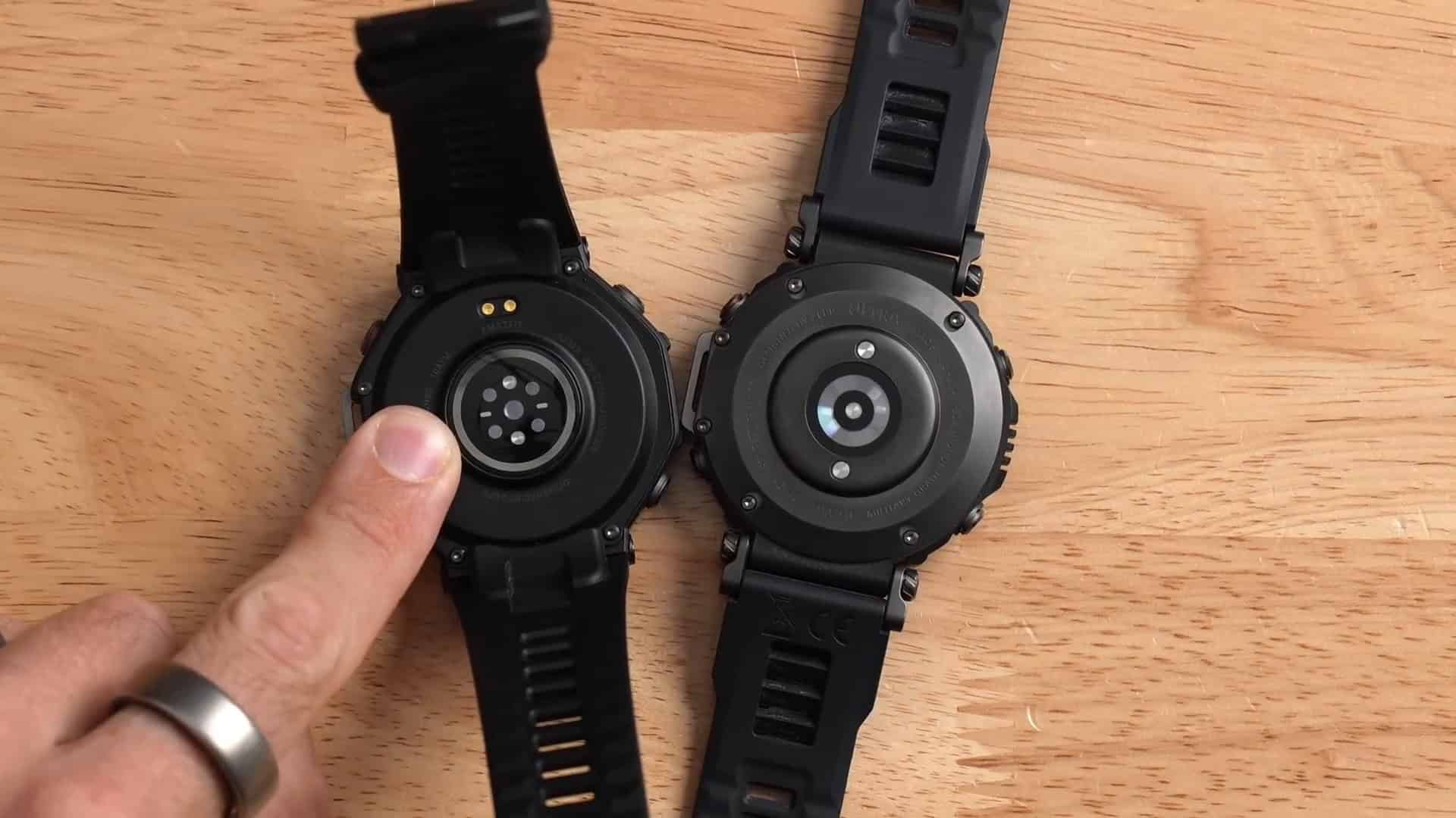 Heart rate sensor accuracy on Amazfit T-Rex 3