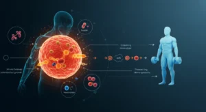 Sleep and Muscle Growth: Body processes hormones, repair, & protein for muscle building.