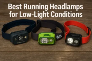 Best running headlamps for low light. Black Diamond, Petzl headlamps for running.