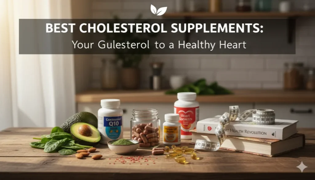Cholesterol supplements ranked for 2025 on Gear Up to Fit.