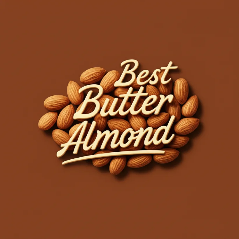 Best Butter Almond spread on whole grain toast for a healthy snack.