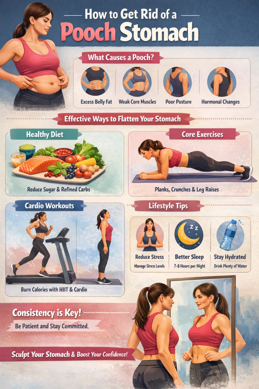 How to get rid of a pooch stomach (2)