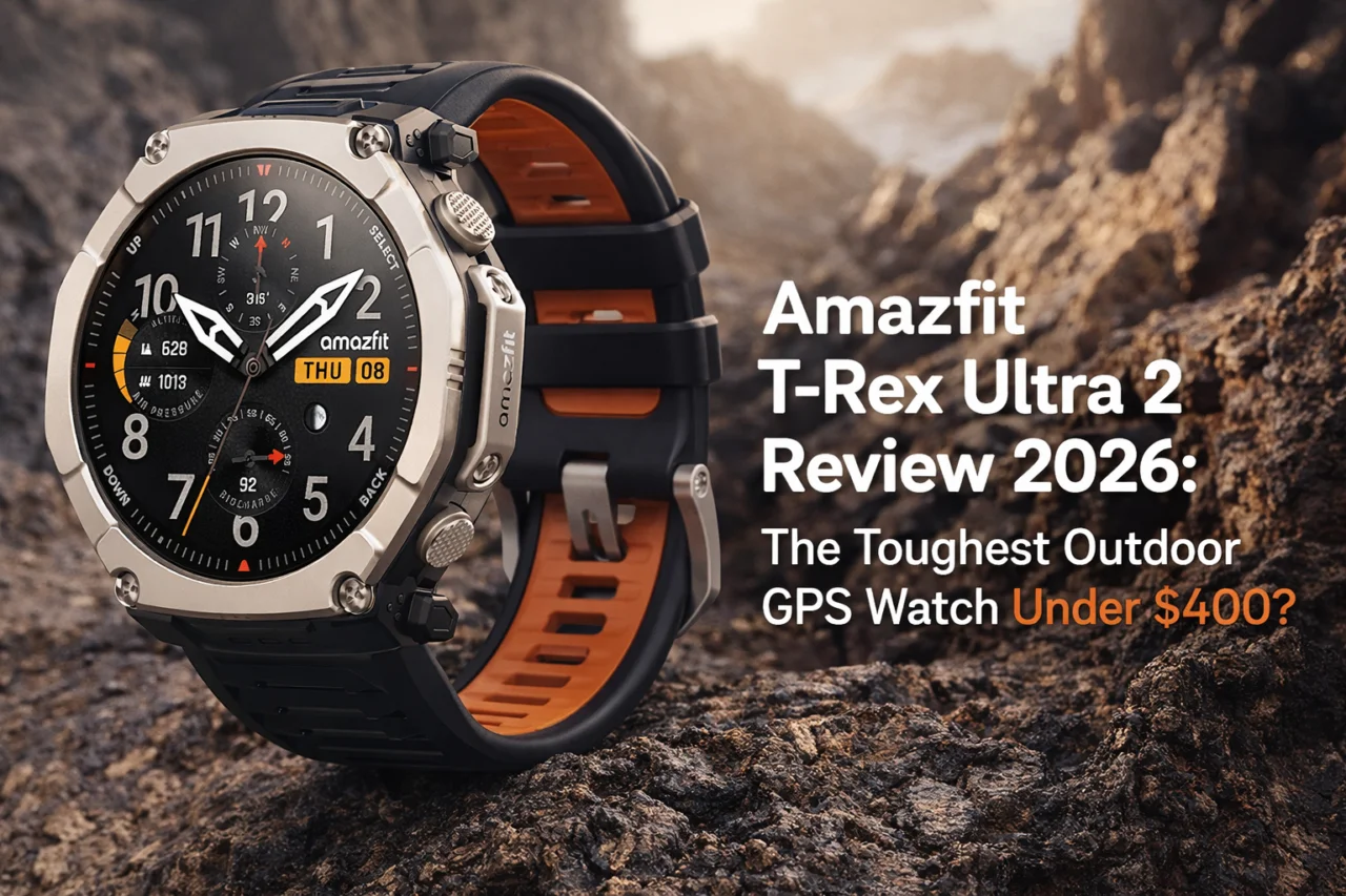 Amazfit T-Rex Ultra 2 Review 2026:The Toughest Outdoor GPS Watch Under $400?