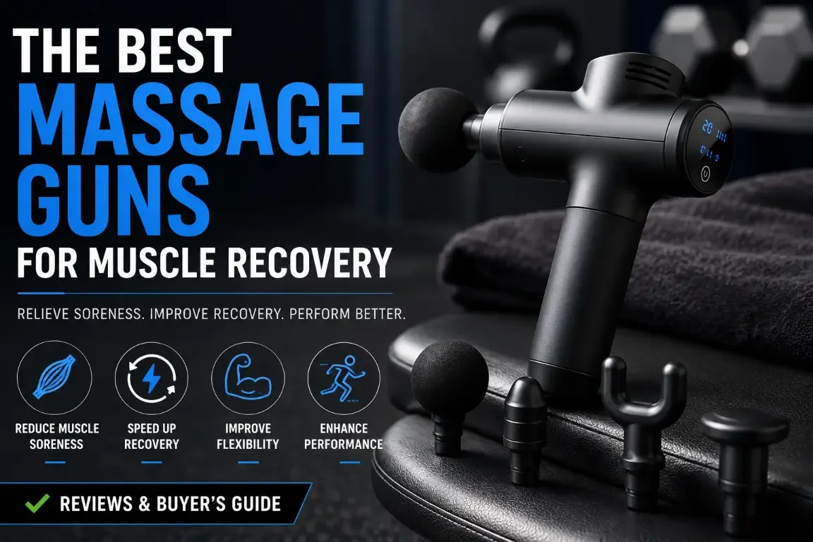 4 Best Massage Guns for Muscle Recovery: 2026 Expert Guide