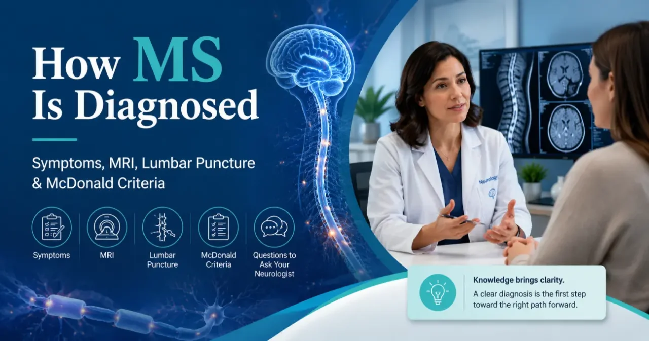 Multiple Sclerosis Diagnosis: Symptoms, MRI, McDonald Criteria, Lumbar Puncture &amp; What to Ask Next