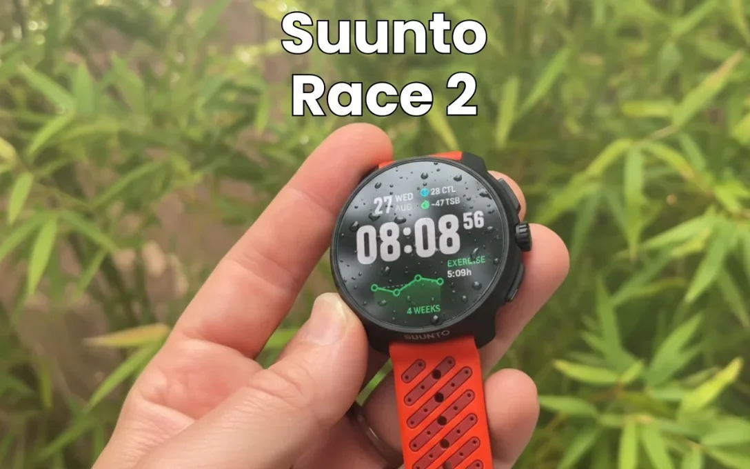 Suunto Race 2 map screen hero image for runners and outdoor training