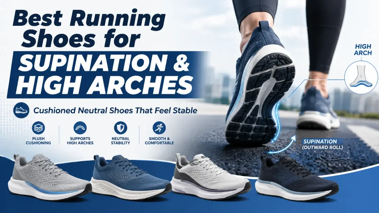 Best Running Shoes for Supination & High Arches 2026