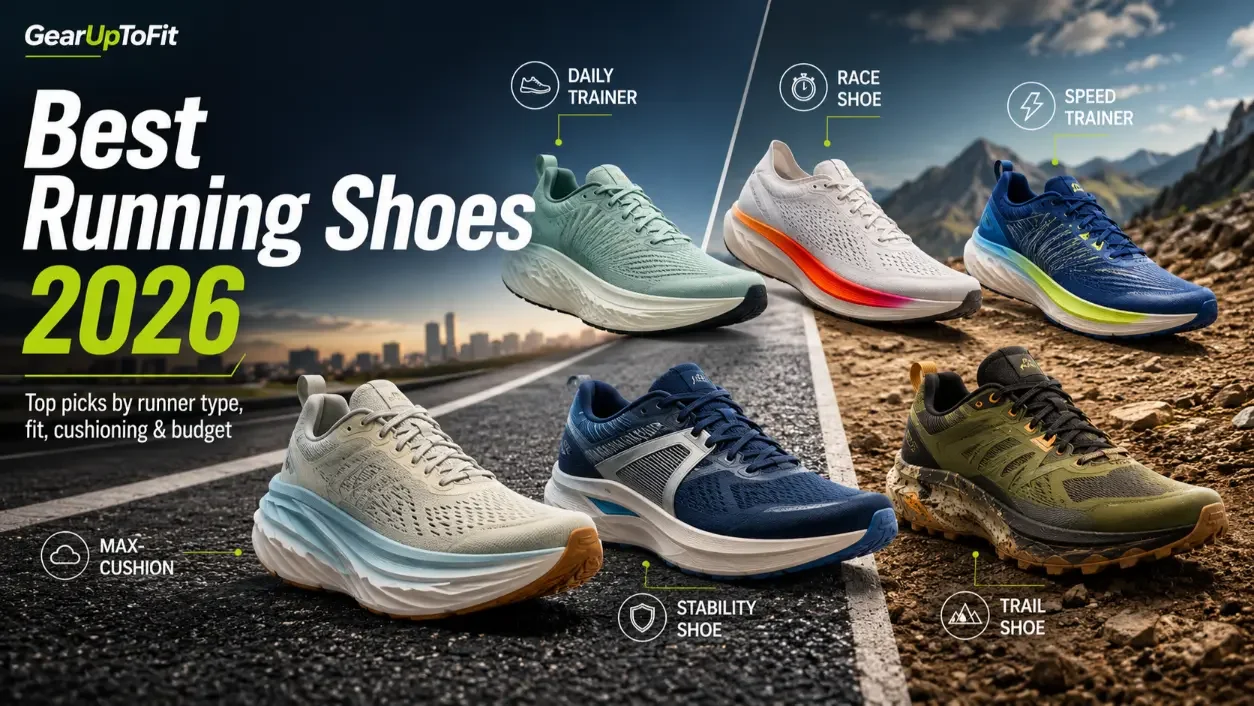 Best running shoes of 2026 compared by use case, fit, cushioning, stability, speed, trail grip, and value