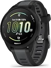 Garmin Forerunner 165 GPS Running Watch with AMOLED display and real-time pace alerts