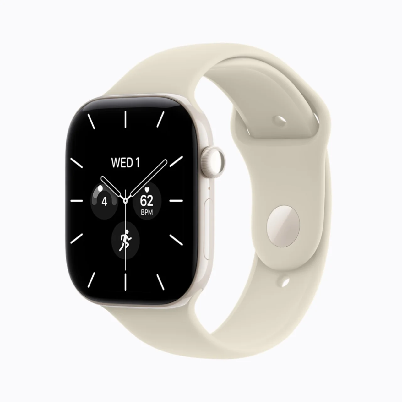 Apple Watch Series 12 in pearl white ceramic
