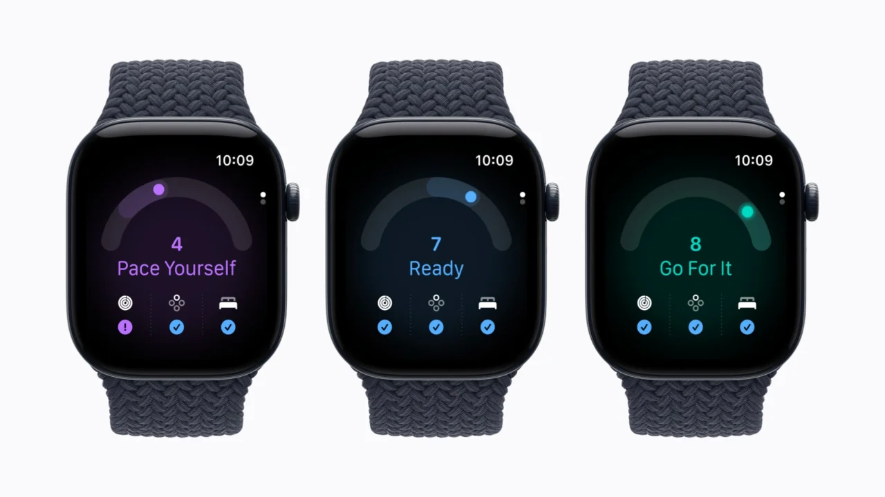 Apple Watch Series 12 Readiness app showing the daily readiness score